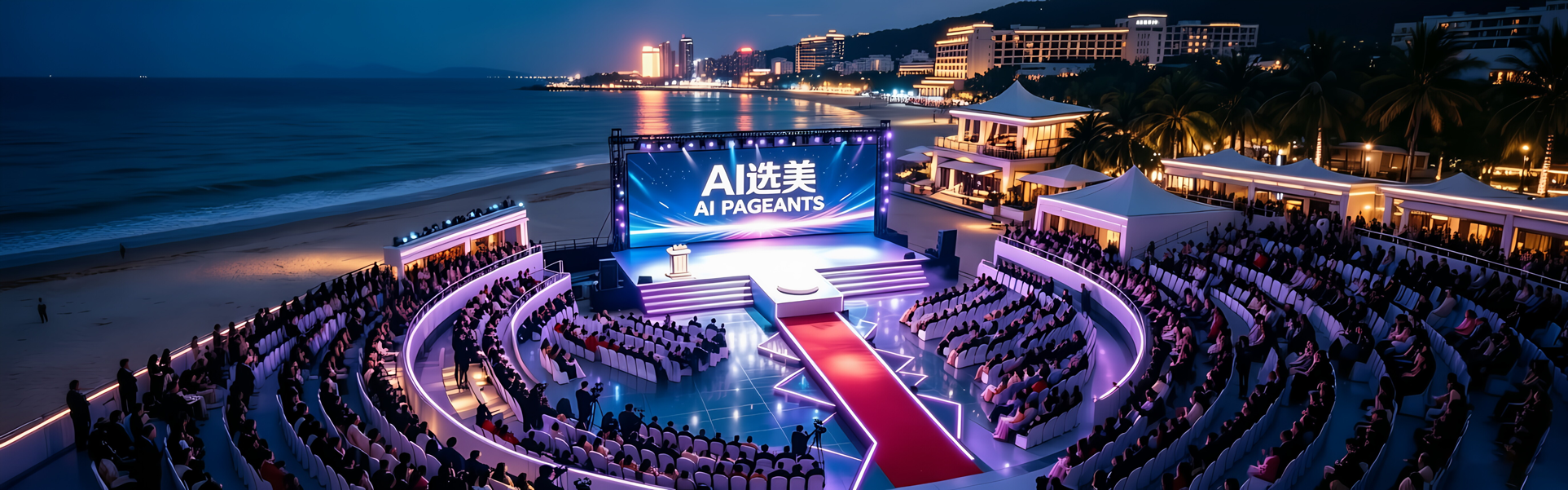 AI生成的广阔未来城市景观,高楼林立,飞行器穿梭其间,霓虹灯光闪烁,充满赛博朋克风格,细节丰富,光影效果强烈